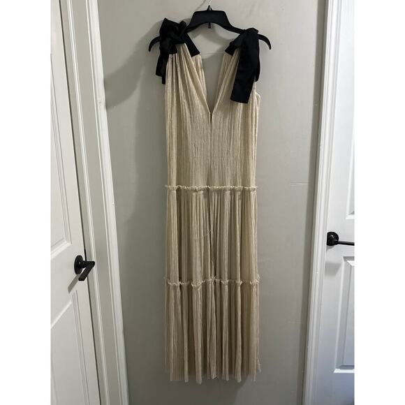 Sabina Musayev Ray Dress NO BELT Gold size Small - Picture 2 of 16